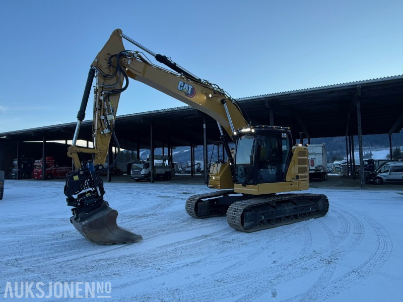 2022 Cat 325 beltegraver, levert ny i 2024 – 232 timer – Makin 3D GPS, ny tiltrotator, Webasto - Excavator: picture 1 2022 Cat 325 beltegraver, levert ny i 2024 – 232 timer – Makin 3D GPS, ny tiltrotator, Webasto - Excavator: picture 1