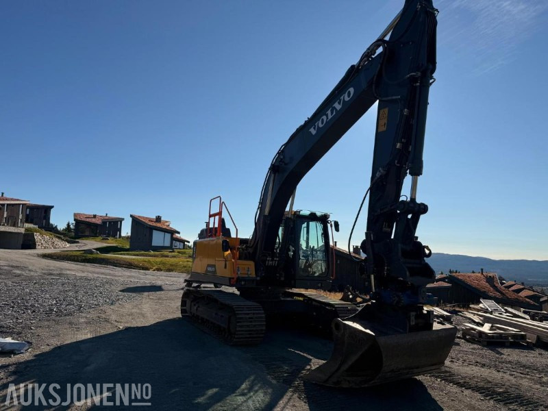 2022 Volvo EC220EL BELTEGRAVER ROTOTILT SERVICEHISTORIKK - Excavator: picture 4 2022 Volvo EC220EL BELTEGRAVER ROTOTILT SERVICEHISTORIKK - Excavator: picture 4