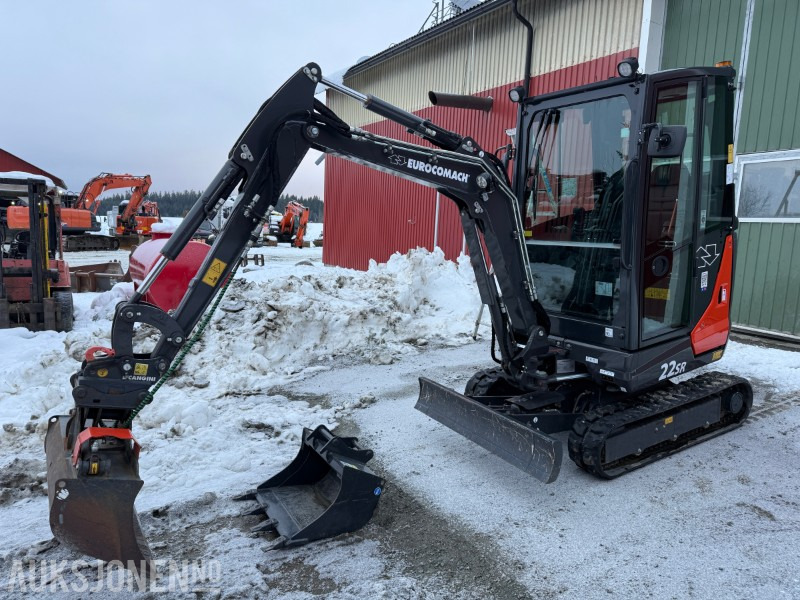 2023 Eurocomach 22SR – Kort svingradius – Kun 99,5 timer - Mini excavator: picture 1 2023 Eurocomach 22SR – Kort svingradius – Kun 99,5 timer - Mini excavator: picture 1