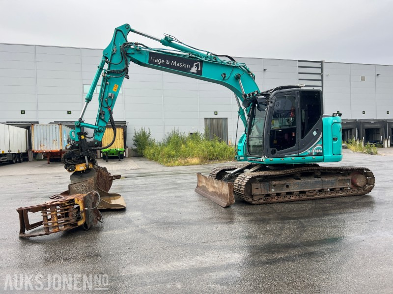 2023 Kobelco SK140SRLC-5 med Engcon tilt, grav, puss og klype - Excavator: picture 2 2023 Kobelco SK140SRLC-5 med Engcon tilt, grav, puss og klype - Excavator: picture 2