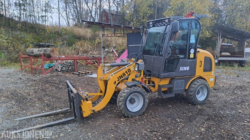 2023 Sino 810 hjullaster med skuffe, skjær og gafler - MVA fri - Wheel loader: picture 4 2023 Sino 810 hjullaster med skuffe, skjær og gafler - MVA fri - Wheel loader: picture 4