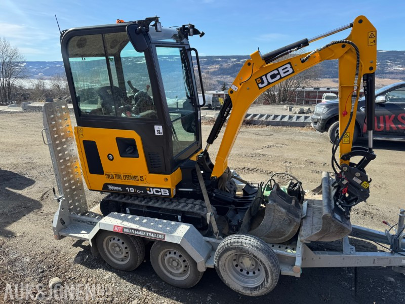 2024 JCB 19 C-1 MINIGRAVER, 3 SKUFFER, PIGGHAMMER, MASKINHENGER, KUN 200 TIMER, UTVIDET GARANTI - Mini excavator: picture 4 2024 JCB 19 C-1 MINIGRAVER, 3 SKUFFER, PIGGHAMMER, MASKINHENGER, KUN 200 TIMER, UTVIDET GARANTI - Mini excavator: picture 4