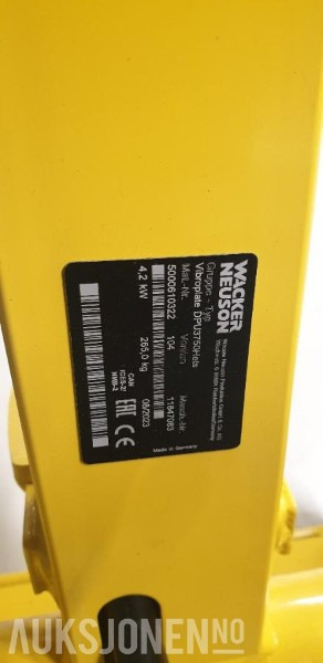 2024 Wacker DPU5545 Vibroplate - Roller: picture 5 2024 Wacker DPU5545 Vibroplate - Roller: picture 5