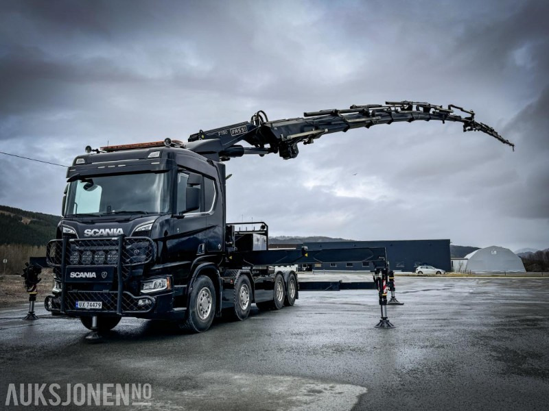 2025 Scania R770 - 8x4 - Trekkvogn med Fassi 115 Tonnmeter kran med L616 Jib og V20 Vinsj - Model F1150RA.2.28 XHE-Dynamic - Kun 6119 km - Crane truck: picture 1 2025 Scania R770 - 8x4 - Trekkvogn med Fassi 115 Tonnmeter kran med L616 Jib og V20 Vinsj - Model F1150RA.2.28 XHE-Dynamic - Kun 6119 km - Crane truck: picture 1