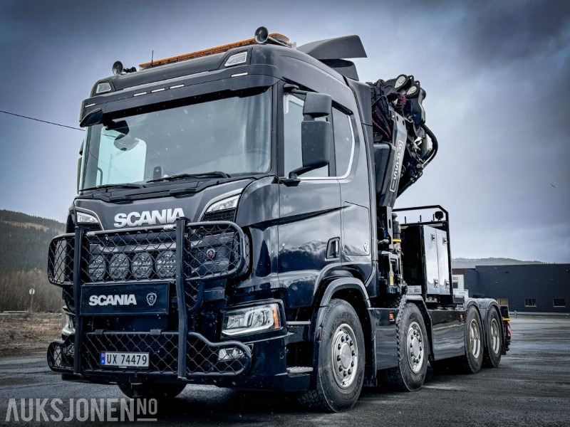 2025 Scania R770 - 8x4 - Trekkvogn med Fassi 115 Tonnmeter kran med L616 Jib og V20 Vinsj - Model F1150RA.2.28 XHE-Dynamic - Kun 6119 km - Crane truck: picture 5 2025 Scania R770 - 8x4 - Trekkvogn med Fassi 115 Tonnmeter kran med L616 Jib og V20 Vinsj - Model F1150RA.2.28 XHE-Dynamic - Kun 6119 km - Crane truck: picture 5