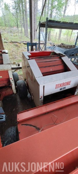 Agricultural machinery 1990 Krone KR 125 - Rundballepresse: picture 8