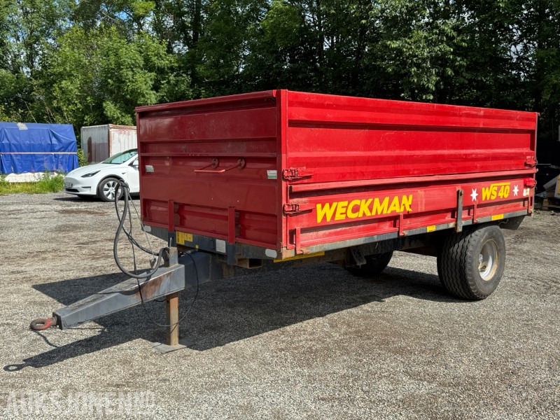 Agricultural machinery 2018 Weckman WS40 traktorhenger / Tipphenger: picture 1