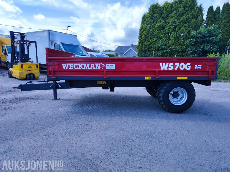 2024 Weckman WS70G traktortilhenger med brems - Agricultural machinery: picture 3 2024 Weckman WS70G traktortilhenger med brems - Agricultural machinery: picture 3