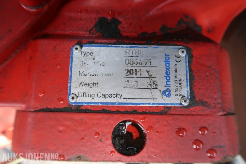 2011 Indexator RT80 Tiltrotator med skadet SMP skuffe - Attachment for Construction machinery: picture 3 2011 Indexator RT80 Tiltrotator med skadet SMP skuffe - Attachment for Construction machinery: picture 3