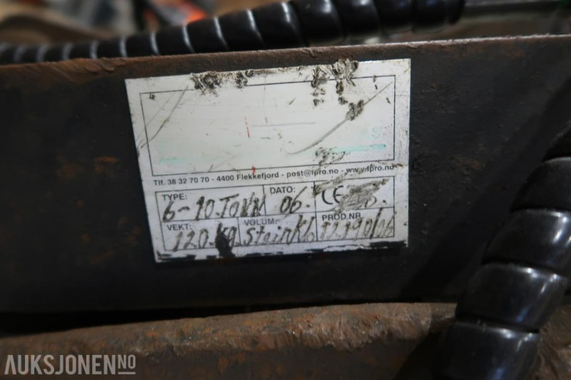 Hydraulisk sortering/rivsgrabb/steinklo med S50 feste - Attachment for Construction machinery: picture 4 Hydraulisk sortering/rivsgrabb/steinklo med S50 feste - Attachment for Construction machinery: picture 4