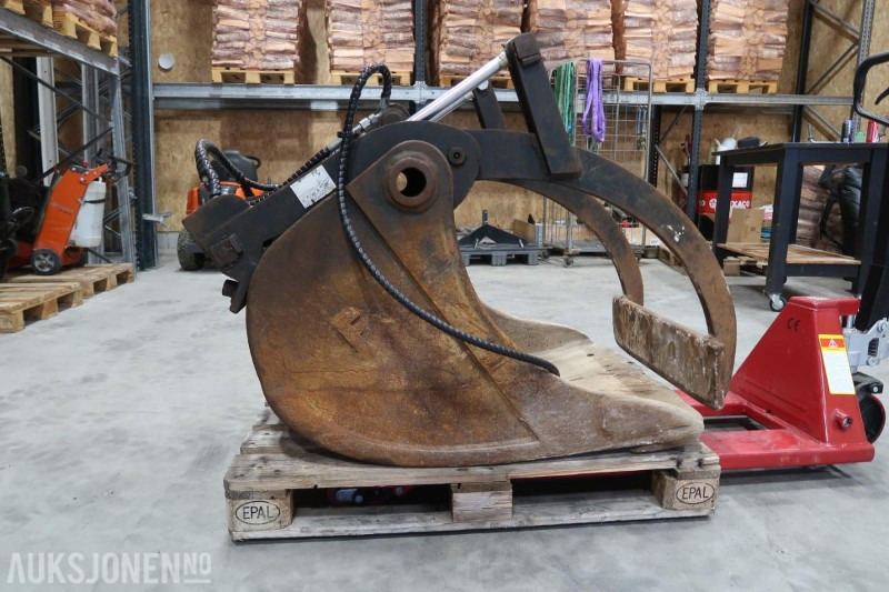 Hydraulisk sortering/rivsgrabb/steinklo med S50 feste - Attachment for Construction machinery: picture 5 Hydraulisk sortering/rivsgrabb/steinklo med S50 feste - Attachment for Construction machinery: picture 5