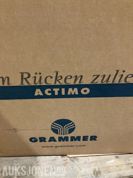 NYTT/UBRUKT GRAMMER SITZOBERT S722 ACTIMO SETE - LUFT. - Attachment for Construction machinery: picture 2 NYTT/UBRUKT GRAMMER SITZOBERT S722 ACTIMO SETE - LUFT. - Attachment for Construction machinery: picture 2