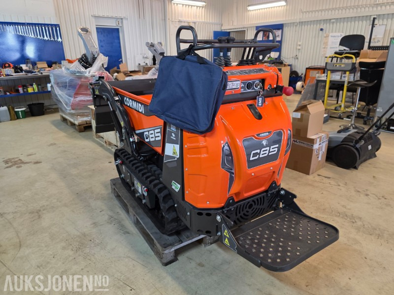 Cormidi C85 elektrisk belte dumper/mini dumper med front laste - Dumper: picture 5 Cormidi C85 elektrisk belte dumper/mini dumper med front laste - Dumper: picture 5