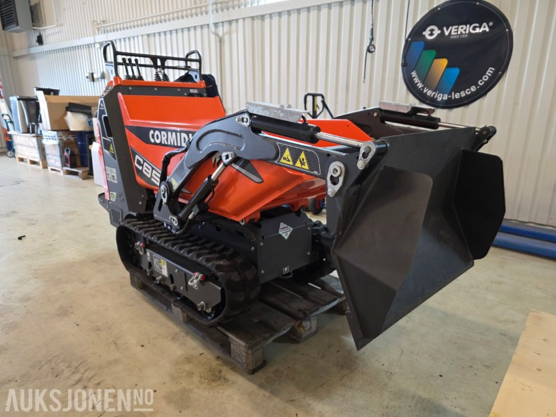 Cormidi C85 elektrisk belte dumper/mini dumper med front laste - Dumper: picture 2 Cormidi C85 elektrisk belte dumper/mini dumper med front laste - Dumper: picture 2