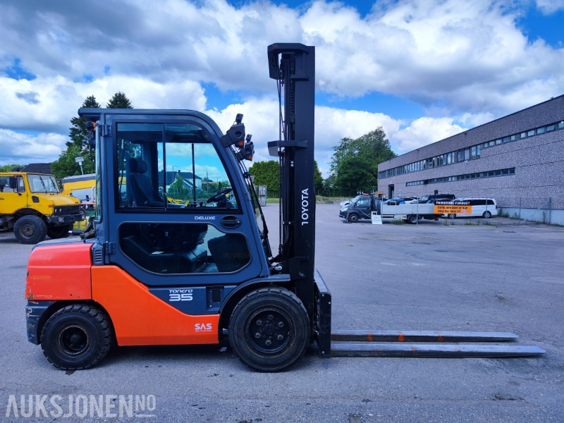 2018 Toyota Tonero 35 8FDJF35 Dieseltruck - Material handling equipment: picture 5 2018 Toyota Tonero 35 8FDJF35 Dieseltruck - Material handling equipment: picture 5