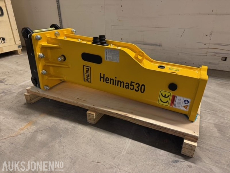New Hydraulic hammer NY HENIMA PIGGHAMMER TIL 2,5-4,5 TONNS GRAVEMASKIN S40: picture 9 New Hydraulic hammer NY HENIMA PIGGHAMMER TIL 2,5-4,5 TONNS GRAVEMASKIN S40: picture 9