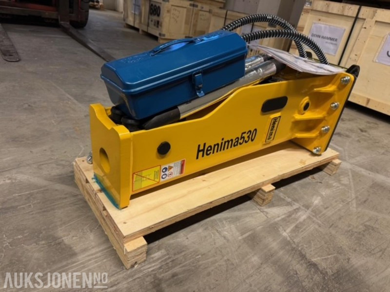 New Hydraulic hammer NY HENIMA PIGGHAMMER TIL 2,5-4,5 TONNS GRAVEMASKIN S40: picture 6 New Hydraulic hammer NY HENIMA PIGGHAMMER TIL 2,5-4,5 TONNS GRAVEMASKIN S40: picture 6