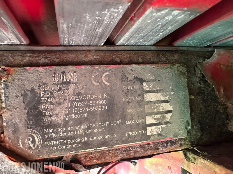 2003 Legras SEMI Walking floor Flishenger leasing 2003 Legras SEMI Walking floor Flishenger: picture 8