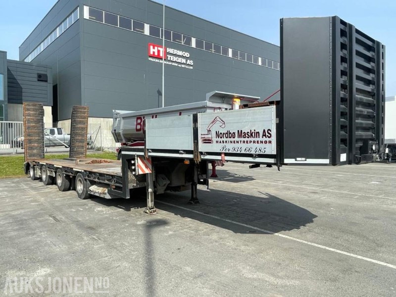 2012 FERRO-TRAILER MASKINTRALLE - 4 AKSLET - MED HYD.BREDDING - UTTREKK - HYD.KJØREBROER - TILLATT TOTALVEKT: 66000 KG. - Trailer: picture 2 2012 FERRO-TRAILER MASKINTRALLE - 4 AKSLET - MED HYD.BREDDING - UTTREKK - HYD.KJØREBROER - TILLATT TOTALVEKT: 66000 KG. - Trailer: picture 2