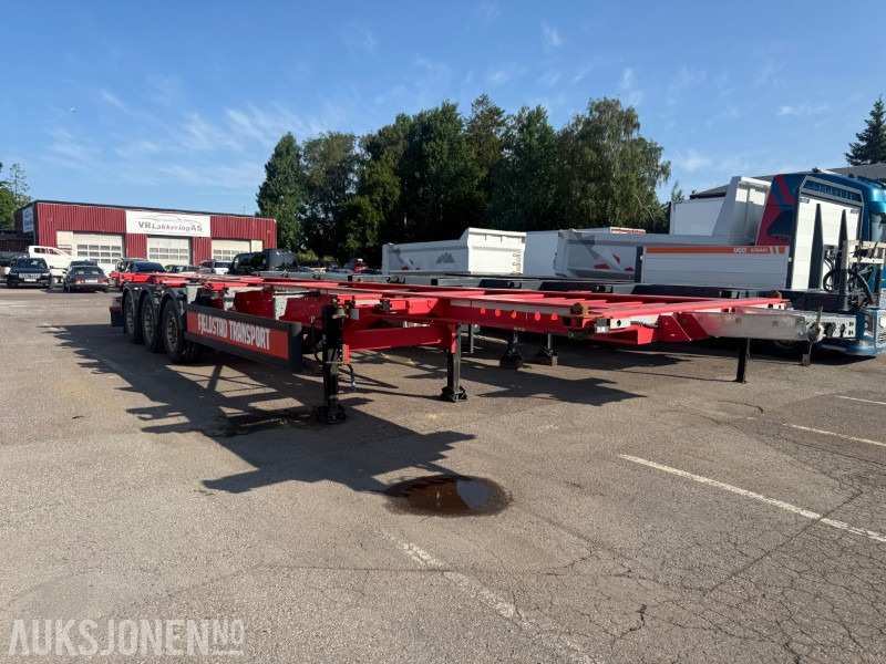 2020 | Kel-Berg C300V 3-akslet containerchassis | Meget god stand | EU-godkjent til 11/2025 - Trailer: picture 2 2020 | Kel-Berg C300V 3-akslet containerchassis | Meget god stand | EU-godkjent til 11/2025 - Trailer: picture 2