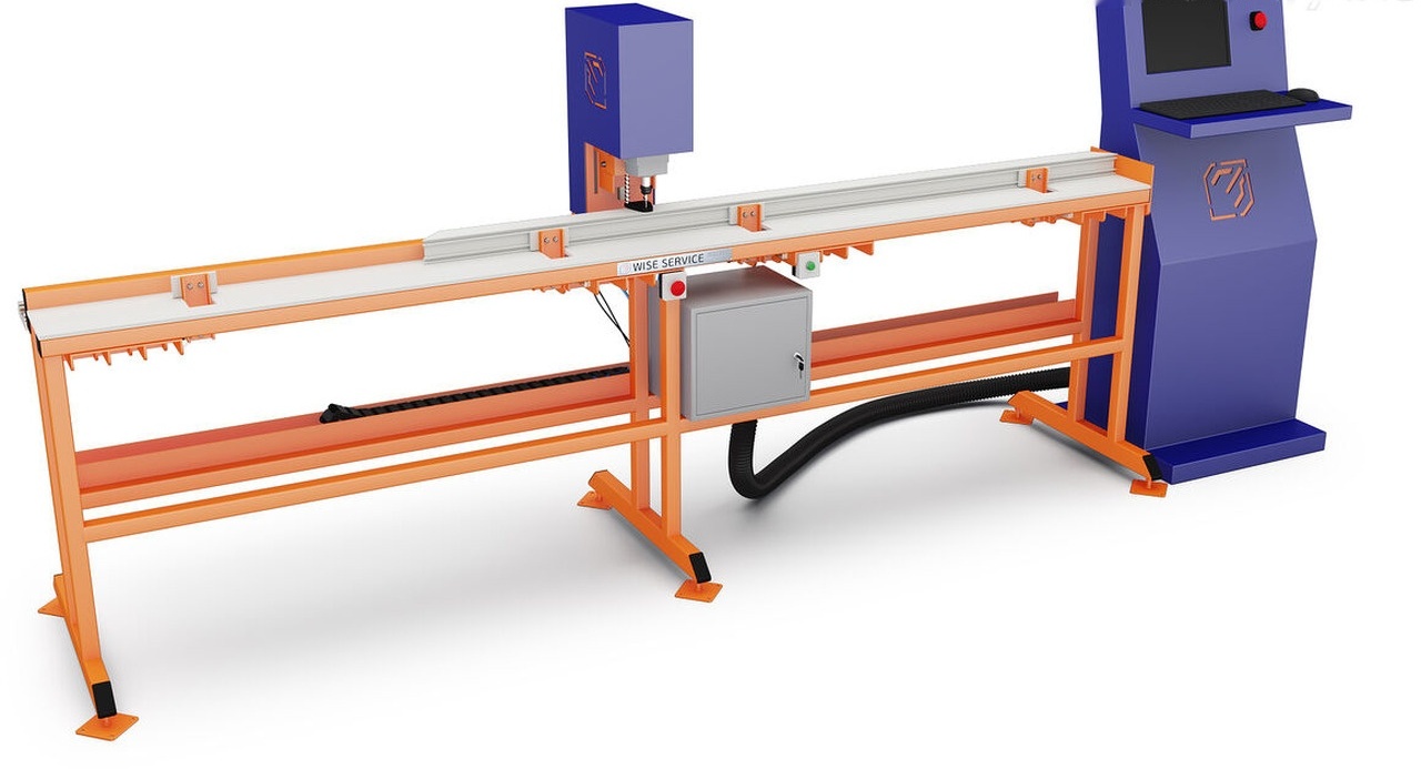 Wise Service Drilling center under the hinges in the frame WS503 - Machine tool: picture 4 Wise Service Drilling center under the hinges in the frame WS503 - Machine tool: picture 4