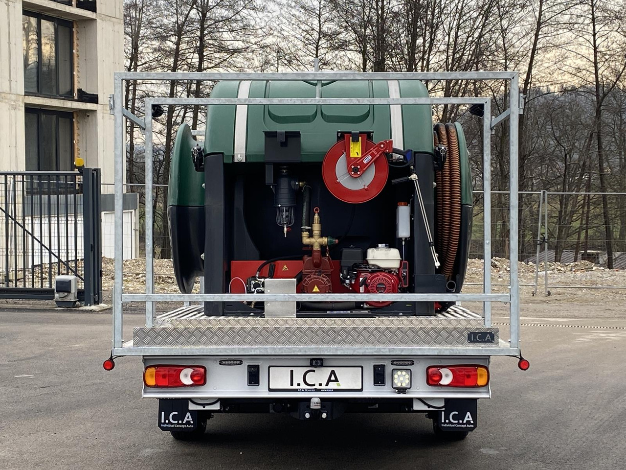 CITROEN JUMPER 1+2 180KM | WC AUFBAU + WC PUMPE - Flatbed van: picture 4 CITROEN JUMPER 1+2 180KM | WC AUFBAU + WC PUMPE - Flatbed van: picture 4