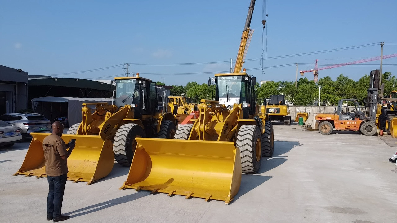 Wheel loader Caterpillar CAT 966 966H 966F 966G 6 Ton Used Wheel Loader and Similar Front Loaders Are Ready to Work: picture 11