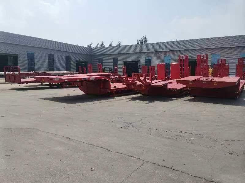 ZHICHENG Semi Flat Bed Low Bed in length 8M, 10M, 12M, 14M,16M - Low loader semi-trailer: picture 5 ZHICHENG Semi Flat Bed Low Bed in length 8M, 10M, 12M, 14M,16M - Low loader semi-trailer: picture 5