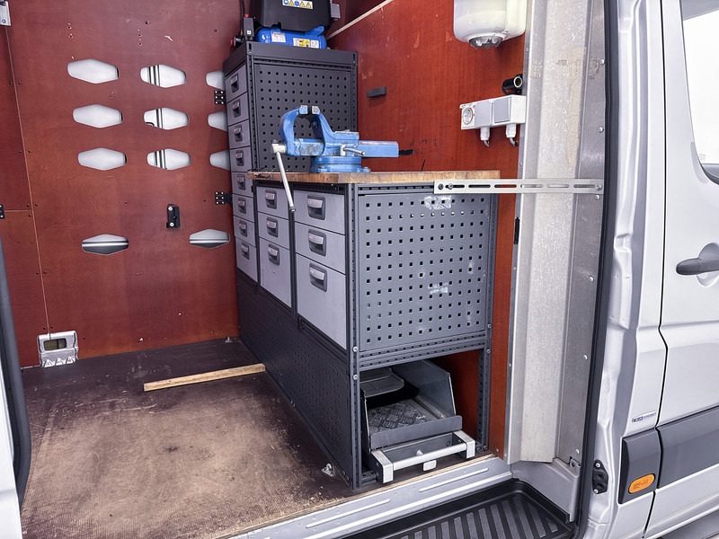 Panel van Mercedes-Benz Sprinter 314 2.2 CDI Inrichting Laadlift Betimmering Cruise Control Parkeersensoren Automaat 220v omvormer Geveerde stoel: picture 19