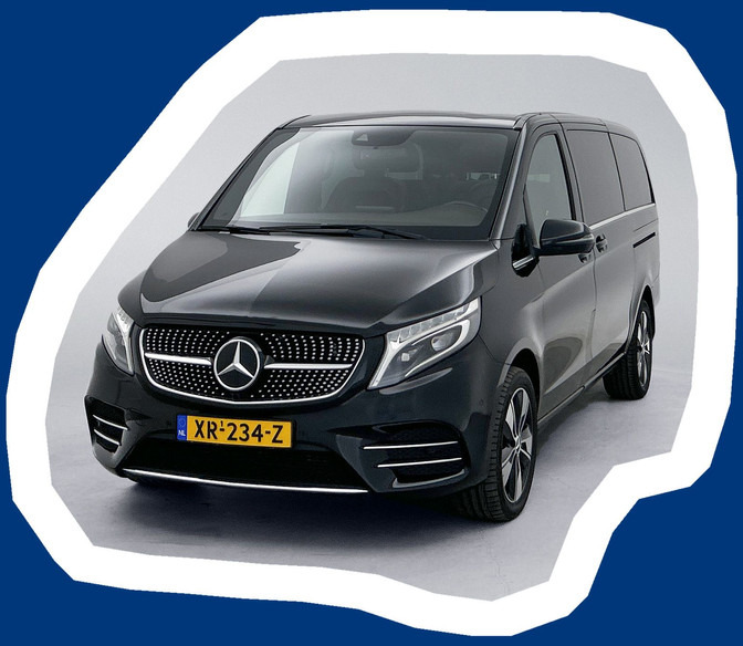 Mercedes-Benz V-Klasse 220d Lang Avantgarde Edition 8 Persoons Elektr schuifdeuren Nappa Leder Pano 8 zitplaatsen Geel kenteken - Car: picture 1 Mercedes-Benz V-Klasse 220d Lang Avantgarde Edition 8 Persoons Elektr schuifdeuren Nappa Leder Pano 8 zitplaatsen Geel kenteken - Car: picture 1