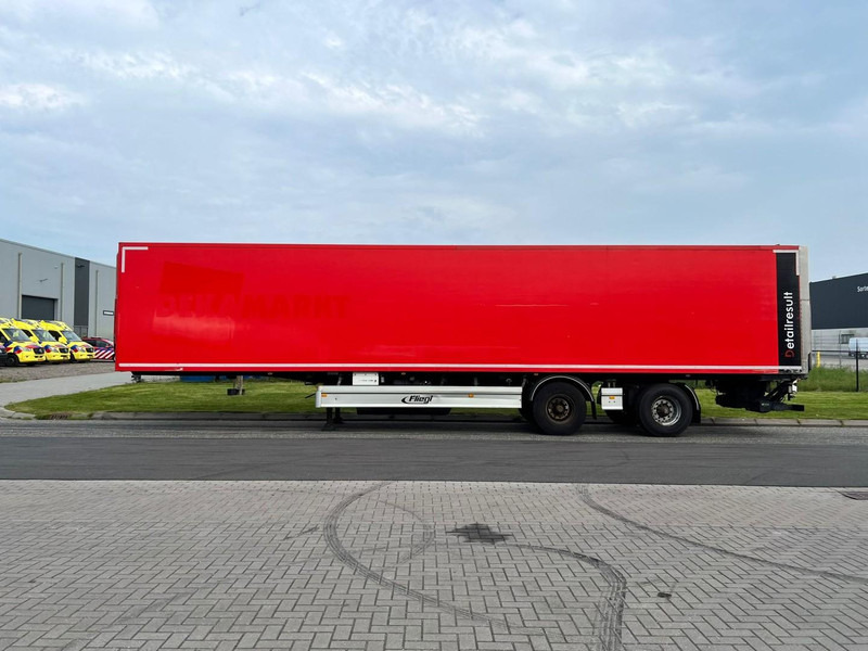 Fliegl SZS 330 Gesloten oplegger 2 Axle / / Ladklep - Closed box semi-trailer: picture 5 Fliegl SZS 330 Gesloten oplegger 2 Axle / / Ladklep - Closed box semi-trailer: picture 5