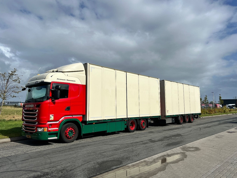 Scania R450 6X2*4 Combi Retarder / Standclma / Full Air / zijdeuren - Box truck: picture 1 Scania R450 6X2*4 Combi Retarder / Standclma / Full Air / zijdeuren - Box truck: picture 1