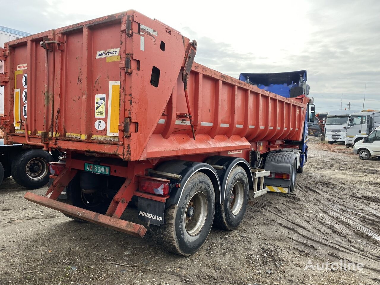 Fruehauf Semiremorca basculabila Aluminiu Agregate PV 6.28 T /// 2 PIECE - Tipper semi-trailer: picture 2 Fruehauf Semiremorca basculabila Aluminiu Agregate PV 6.28 T /// 2 PIECE - Tipper semi-trailer: picture 2