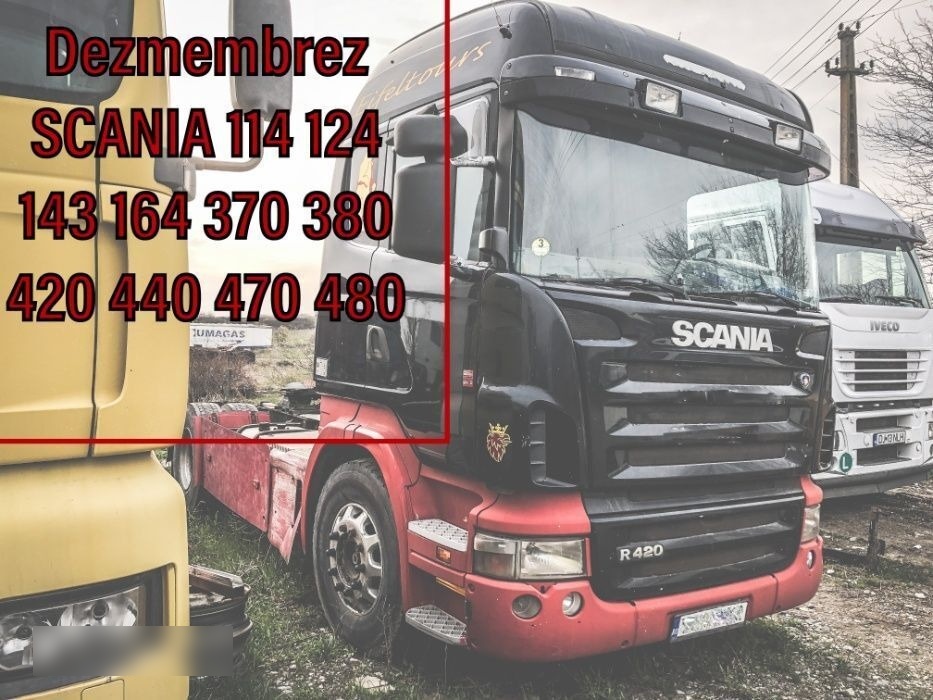 Scania 370 ,420, 440r 470 480 L 112 113 114L - PIESE DIN DEZMEMBRARI - Tractor unit: picture 1 Scania 370 ,420, 440r 470 480 L 112 113 114L - PIESE DIN DEZMEMBRARI - Tractor unit: picture 1
