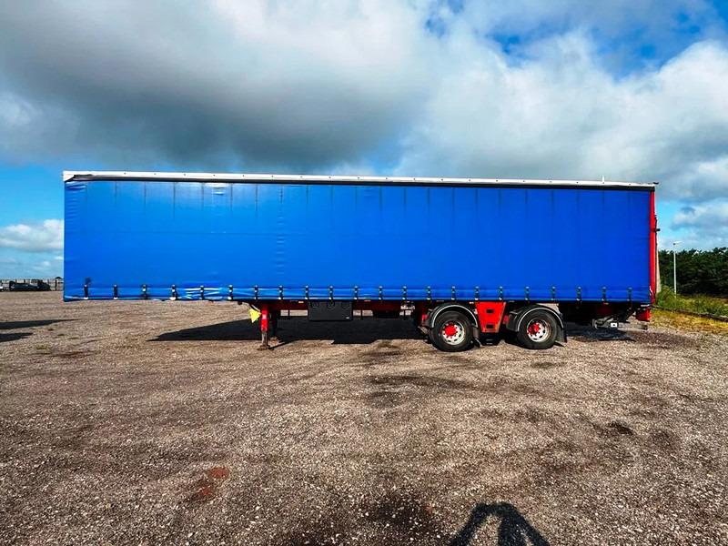 Autotransporter semi-trailer DANSON City Trailer Gardin with lift: picture 6