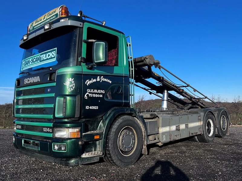 Scania R124-470 Analog tacho. 3 way cable tipper - Cable system truck: picture 1 Scania R124-470 Analog tacho. 3 way cable tipper - Cable system truck: picture 1
