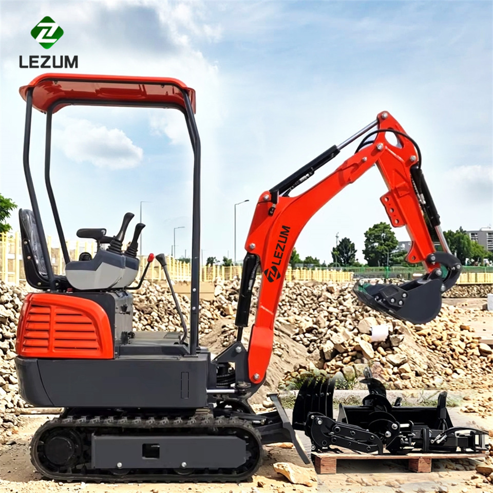 LEZUM Mini Excavator CE Certification Kubota Engine(Factory Outlet) Mini Pelle Minibagger Minikoparka Miniexcavadora - Mini excavator: picture 4 LEZUM Mini Excavator CE Certification Kubota Engine(Factory Outlet) Mini Pelle Minibagger Minikoparka Miniexcavadora - Mini excavator: picture 4
