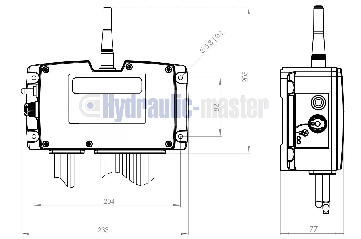 Forestry equipment Proportional Valve Walvoil DPX100 with Control Scanreco RC400 and JP Joysticks PWM for Palfinger, Kubota, Kesla: picture 12