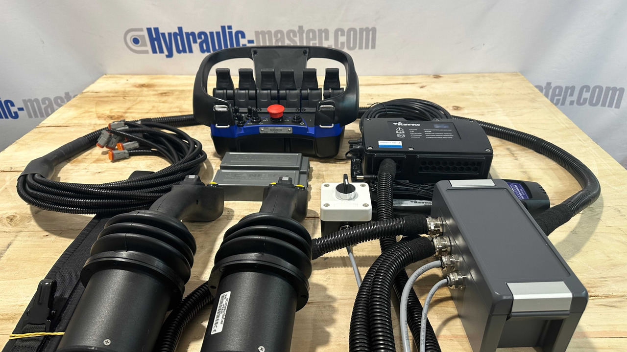 Forestry equipment Proportional Valve Walvoil DPX100 with Control Scanreco RC400 and JP Joysticks PWM for Palfinger, Kubota, Kesla: picture 15