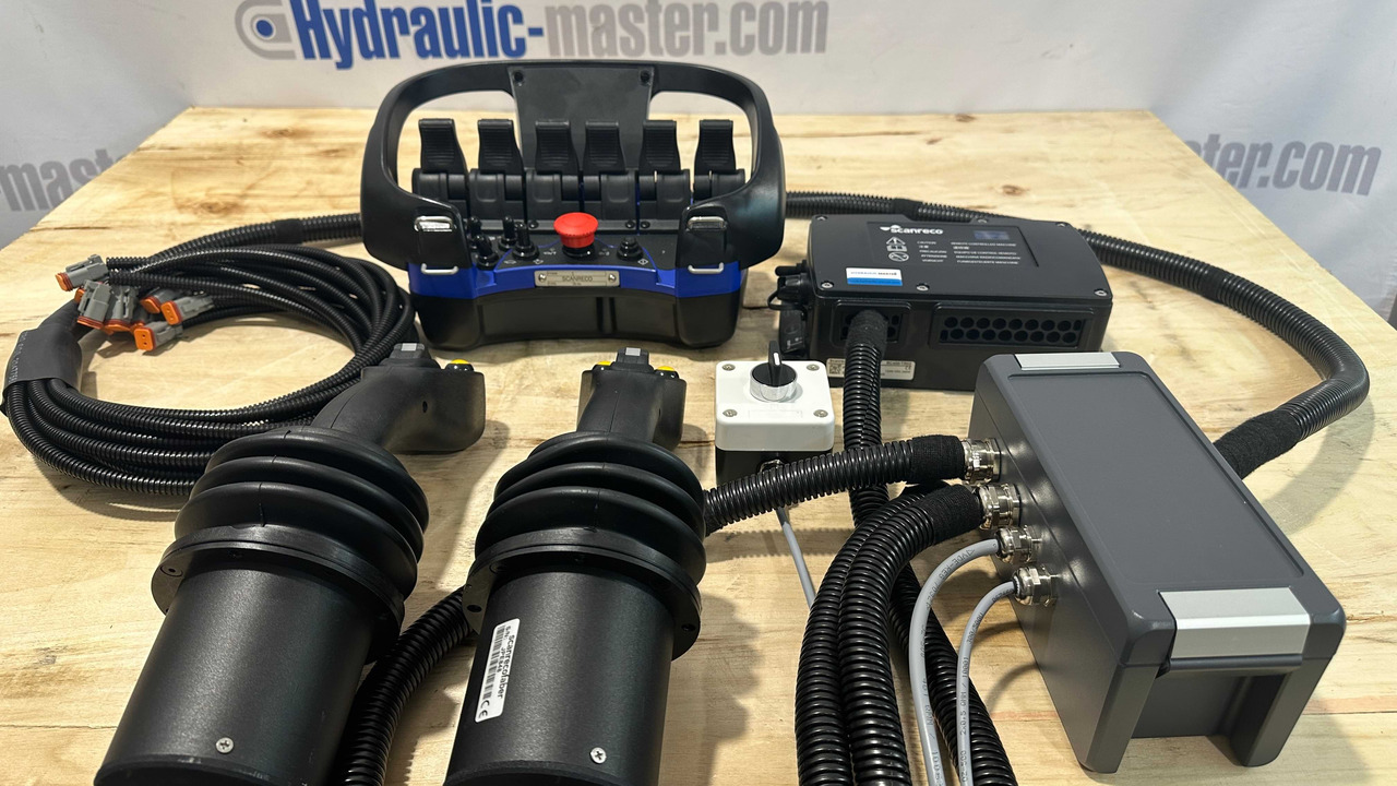 Forestry equipment Proportional Valve Walvoil DPX100 with Control Scanreco RC400 and JP Joysticks PWM for Palfinger, Kubota, Kesla: picture 7