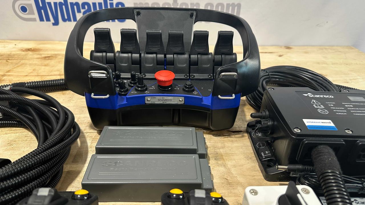 Forestry equipment Proportional Valve Walvoil DPX100 with Control Scanreco RC400 and JP Joysticks PWM for Palfinger, Kubota, Kesla: picture 17