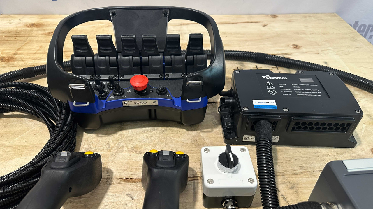 Forestry equipment Proportional Valve Walvoil DPX100 with Control Scanreco RC400 and JP Joysticks PWM for Palfinger, Kubota, Kesla: picture 13