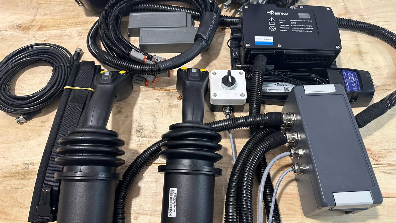 Forestry equipment Proportional Valve Walvoil DPX100 with Control Scanreco RC400 and JP Joysticks PWM for Palfinger, Kubota, Kesla: picture 20