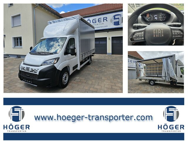 FIAT Ducato 35 MAXI 180 Pritsche Plane 4,90 Meter - Curtain side van: picture 1 FIAT Ducato 35 MAXI 180 Pritsche Plane 4,90 Meter - Curtain side van: picture 1