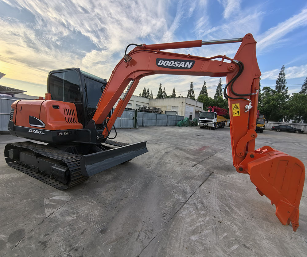 Doosan Dx60 Crawler Excavator - Crawler excavator: picture 4 Doosan Dx60 Crawler Excavator - Crawler excavator: picture 4