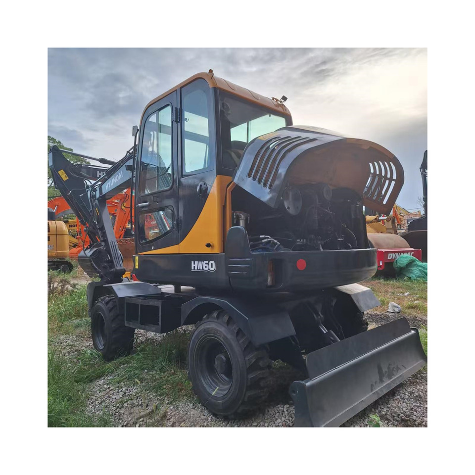 Hyundai HW60  excavator - Wheel excavator: picture 4 Hyundai HW60  excavator - Wheel excavator: picture 4