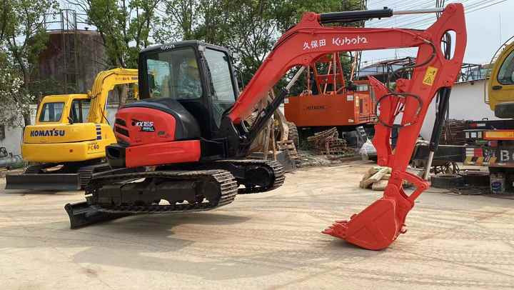 Japanese used excavator for sale , small excavator Kubota KX165 KX155 MINI Excavators For Sale - Crawler excavator: picture 2 Japanese used excavator for sale , small excavator Kubota KX165 KX155 MINI Excavators For Sale - Crawler excavator: picture 2