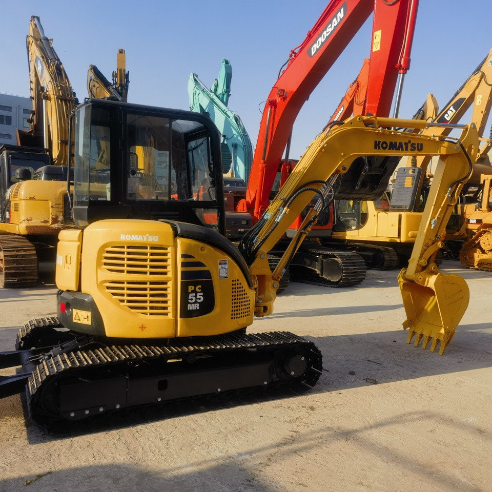 Komatsu PC55MR-2 Excavator - Mini excavator: picture 2 Komatsu PC55MR-2 Excavator - Mini excavator: picture 2