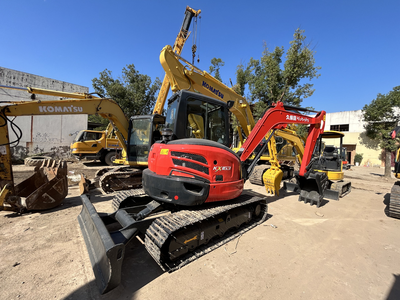 Kubota KX163 Excavator - Mini excavator: picture 4 Kubota KX163 Excavator - Mini excavator: picture 4