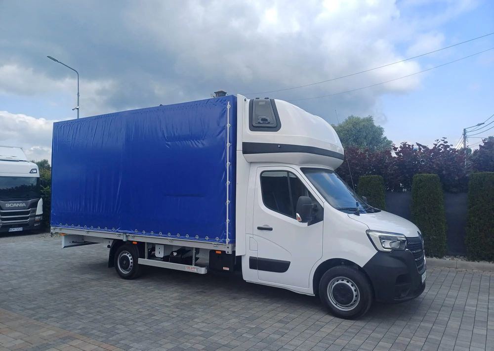 Renault Master 10 palet na poduszkach - Curtain side van: picture 1 Renault Master 10 palet na poduszkach - Curtain side van: picture 1